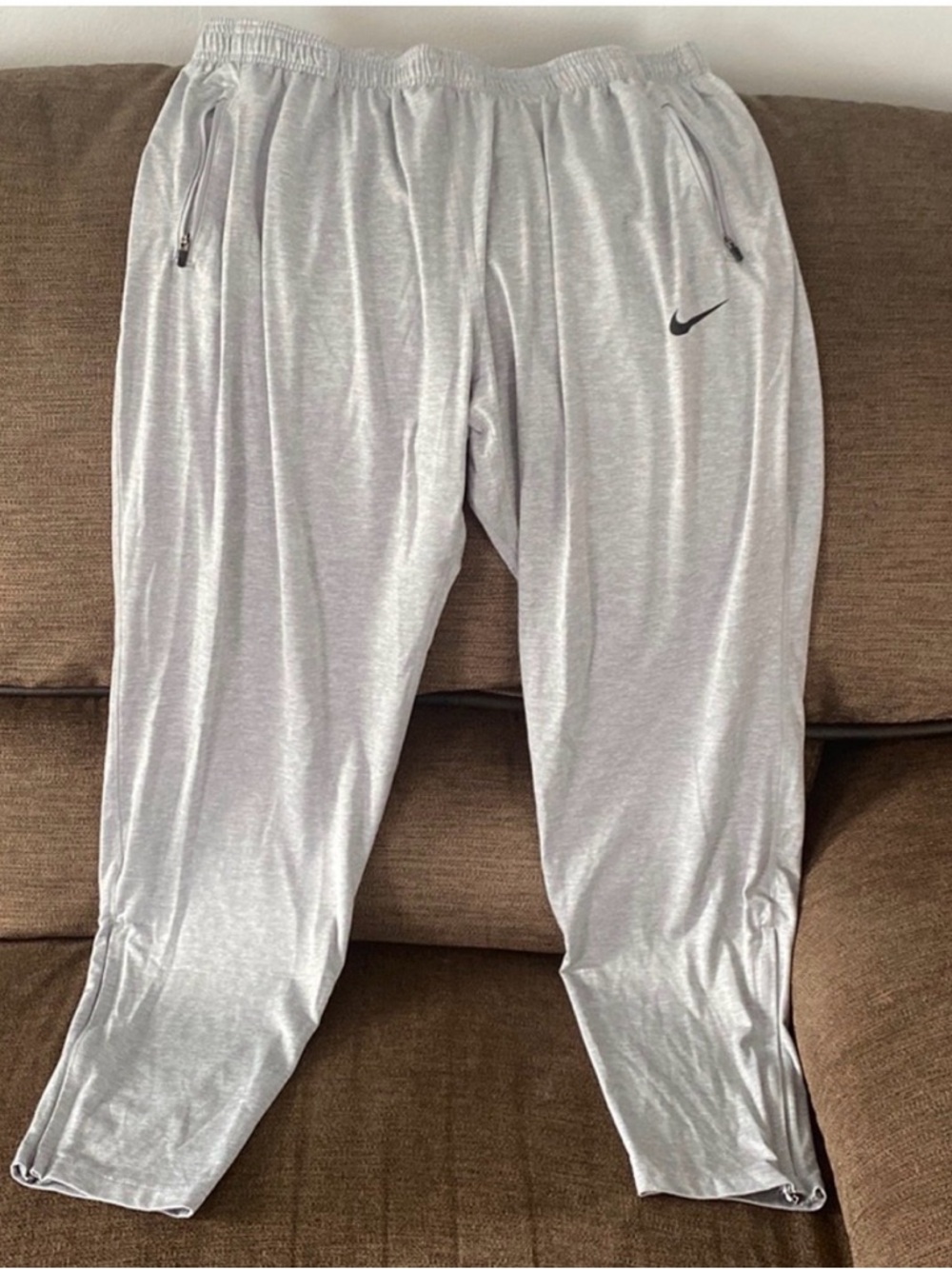 ❌SOLD❌Nike Heather Gray Dri-FIT Athletic Jogger Pants